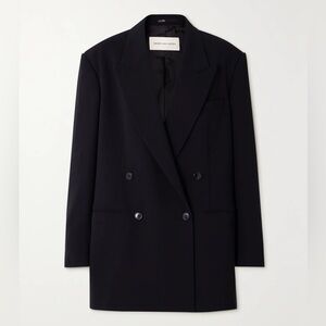 Dries Van Noten Crepe double breasted blazer
